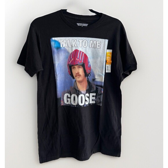 Men's  Top Gun Talk To Me Goose Graphic T-shirt Tee Size Medium - Picture 1 of 3